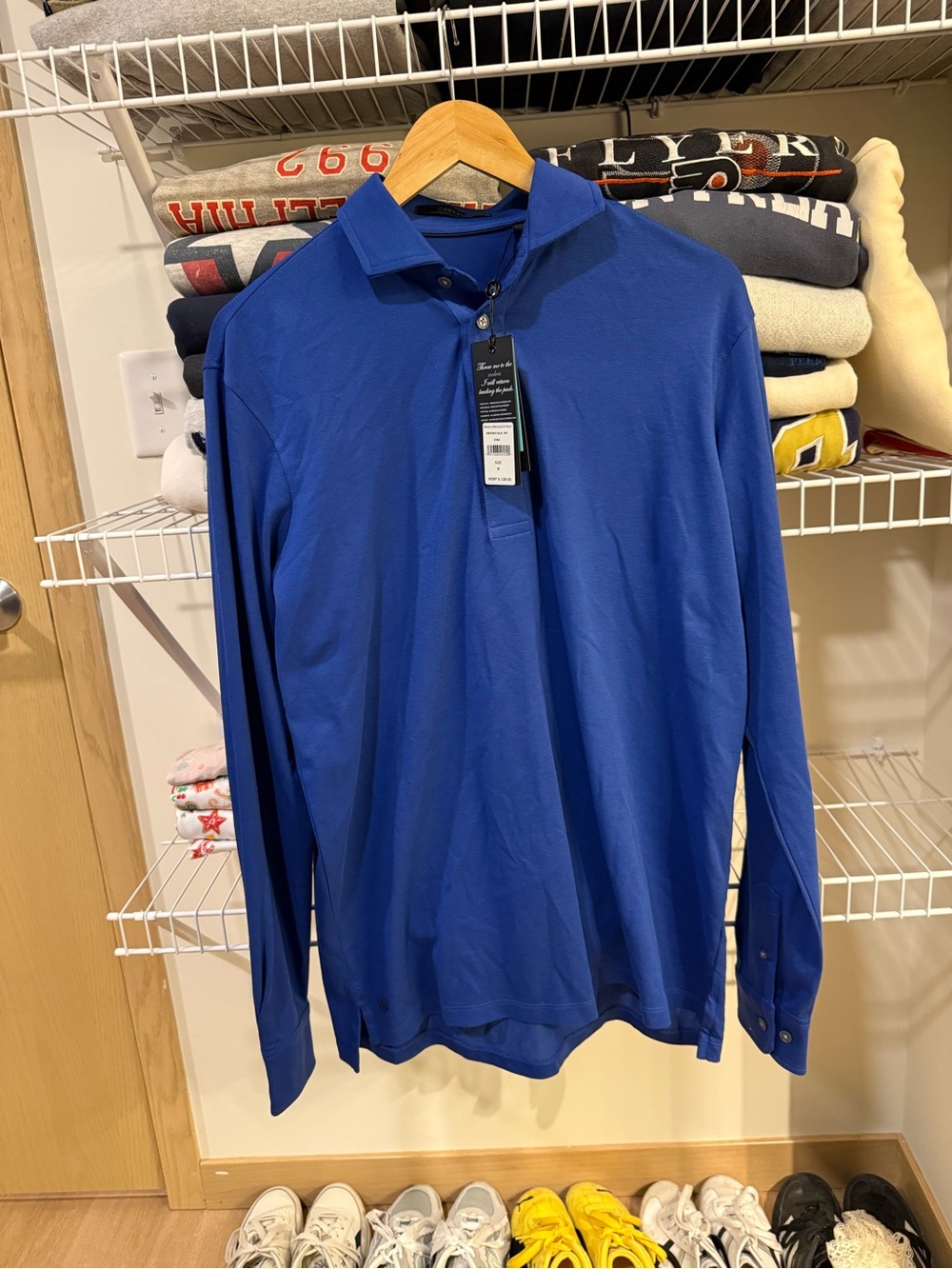 Greyson Omaha Long Sleeve polo